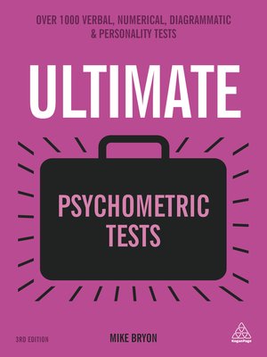 cover image of Ultimate Psychometric Tests